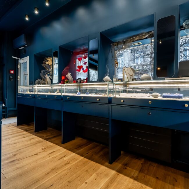 gabloty wystawiennicze z oświetleniem LED