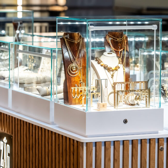 meble jubilerskie zaprojektowane na wymiar