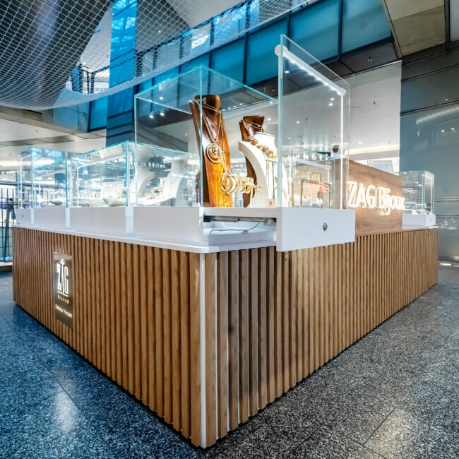 oświetlenie jubilerskie w wyspie handlowej